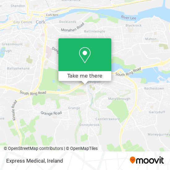 Express Medical map