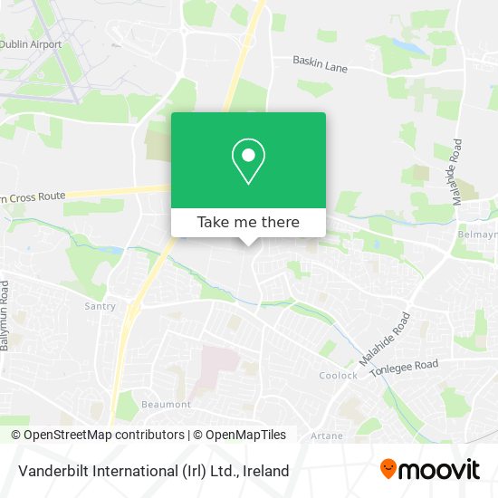 Vanderbilt International (Irl) Ltd. map