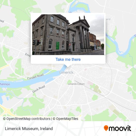 Limerick Museum map