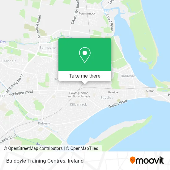 How to Get to Baldoyle Training Centres by Bus, Train or Light Rail?