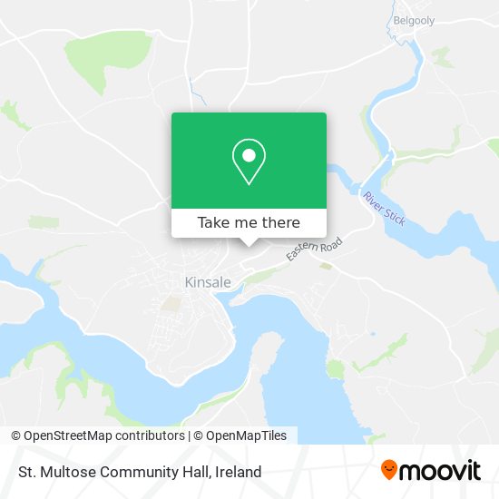 St. Multose Community Hall map