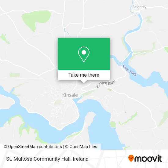 St. Multose Community Hall map