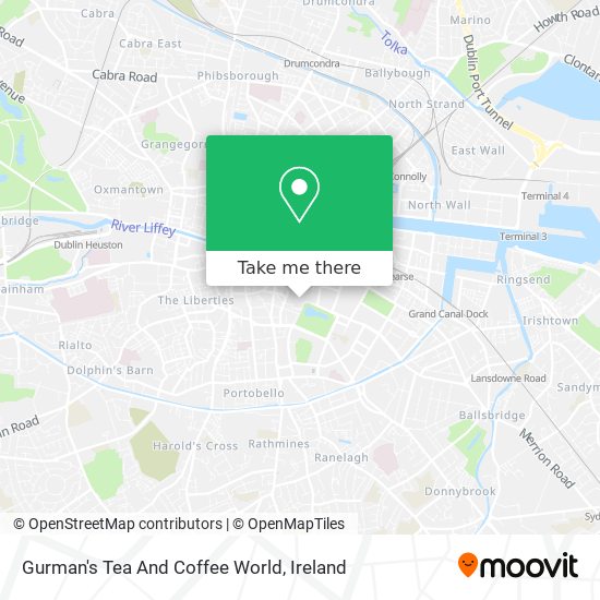 Gurman's Tea And Coffee World map