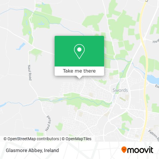 Glasmore Abbey map