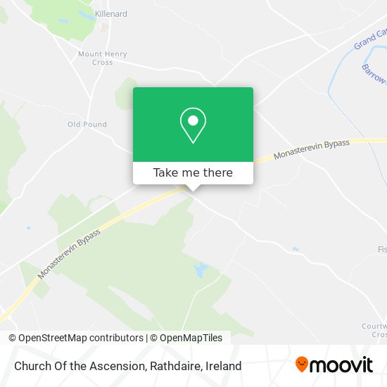 Church Of the Ascension, Rathdaire map