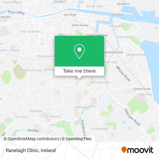 Ranelagh Clinic map