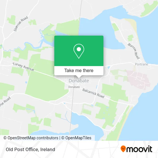 Old Post Office map