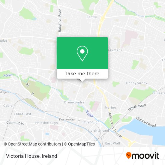 Victoria House map