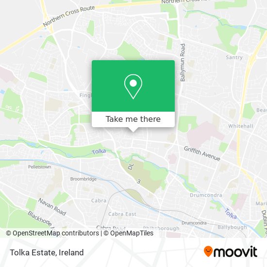 Tolka Estate map