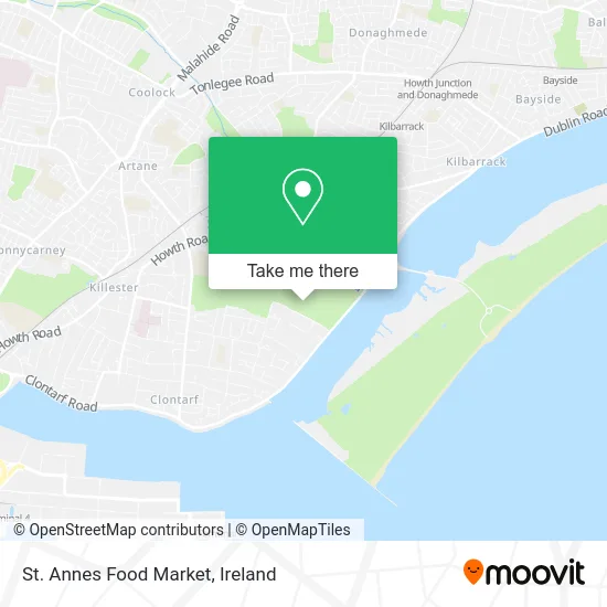 St. Annes Food Market map