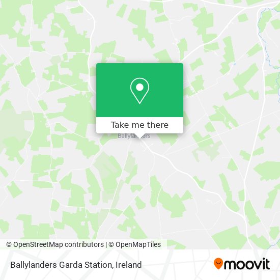 Ballylanders Garda Station map