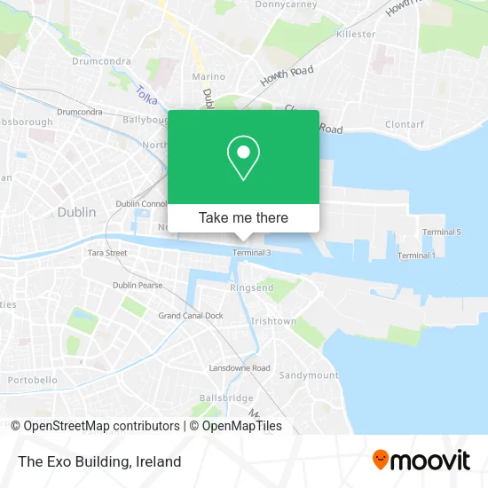 The Exo Building map
