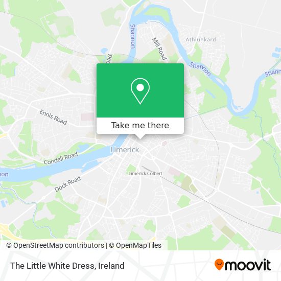 The Little White Dress map