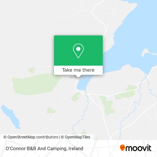 O'Connor B&B And Camping plan