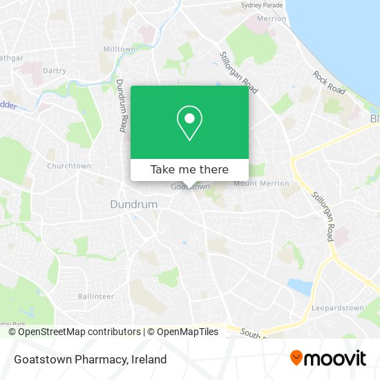 Goatstown Pharmacy map