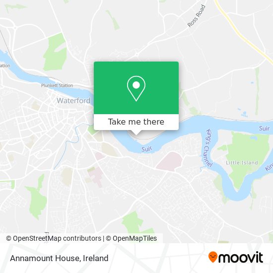 Annamount House map