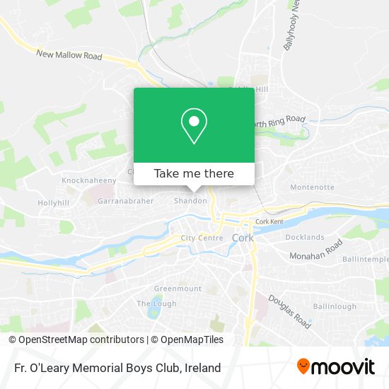 Fr. O'Leary Memorial Boys Club map