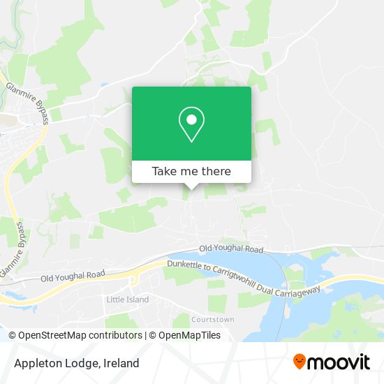 Appleton Lodge map