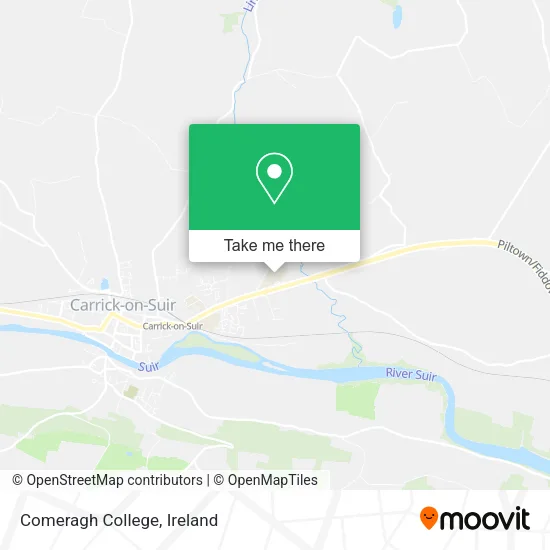 Comeragh College map