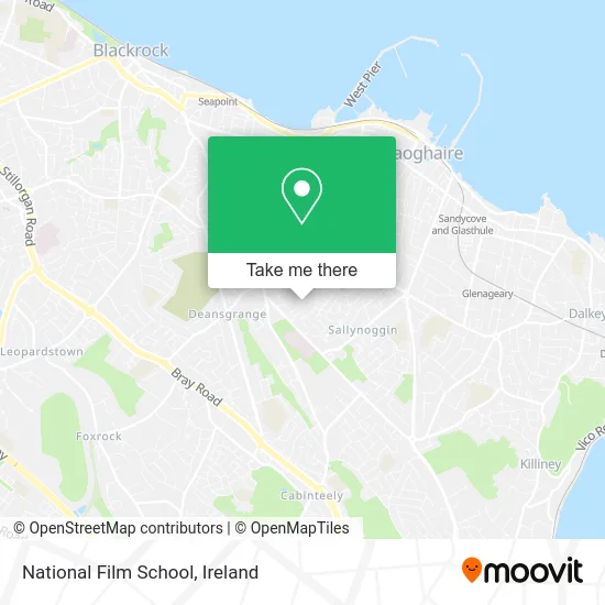 National Film School map