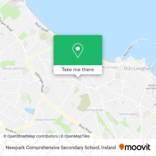 Newpark Comprehensive Secondary School map