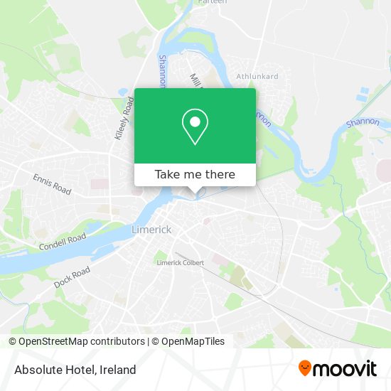 Absolute Hotel map