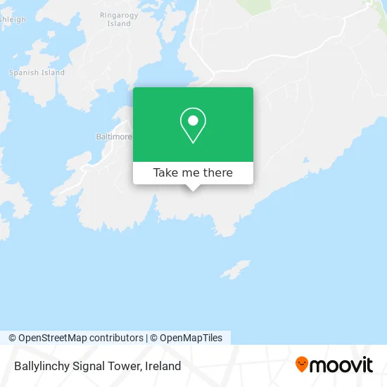 Ballylinchy Signal Tower map