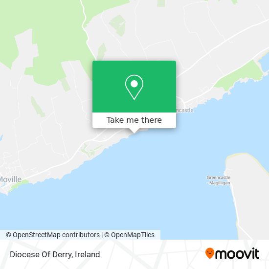 Diocese Of Derry map