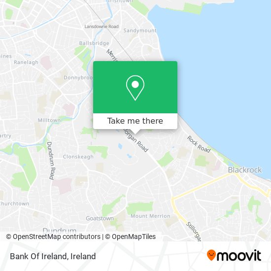 Bank Of Ireland map