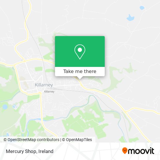 Mercury Shop map