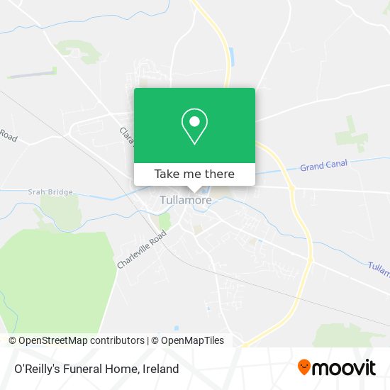 O'Reilly's Funeral Home map