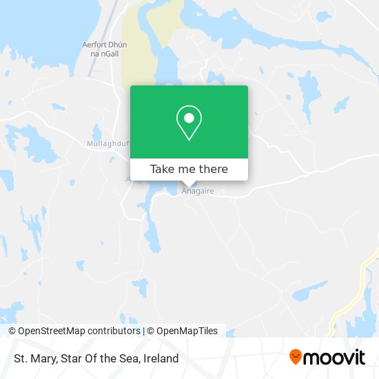 St. Mary, Star Of the Sea map