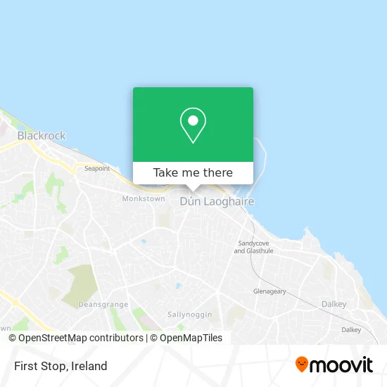 First Stop map