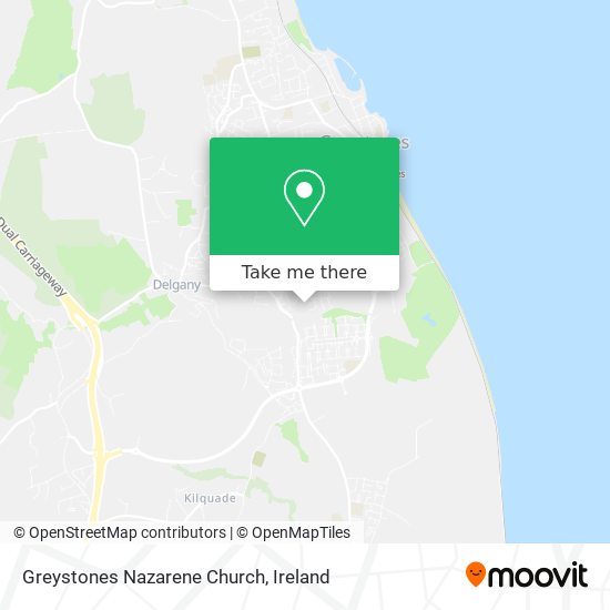 Greystones Nazarene Church map