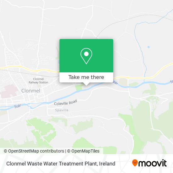 Clonmel Waste Water Treatment Plant map