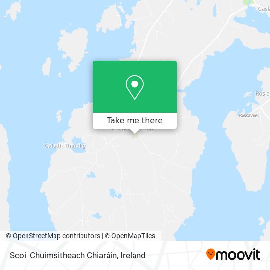 Scoil Chuimsitheach Chiaráin map
