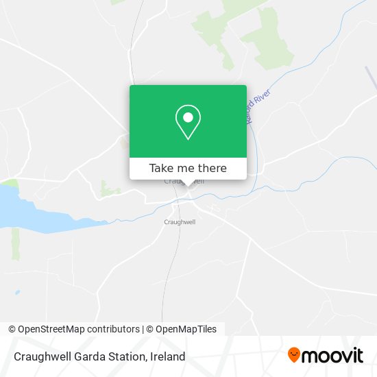Craughwell Garda Station map