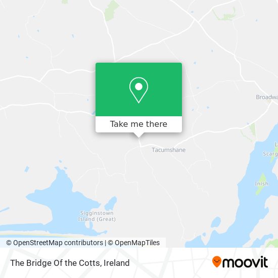 The Bridge Of the Cotts map