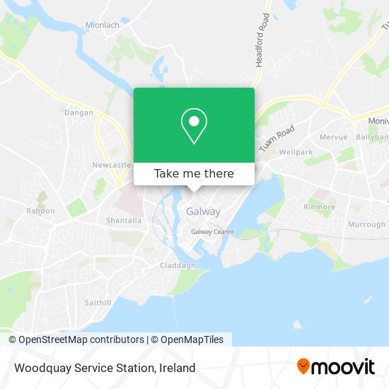 Woodquay Service Station plan