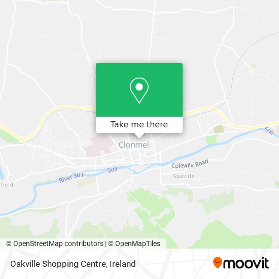 Oakville Shopping Centre map
