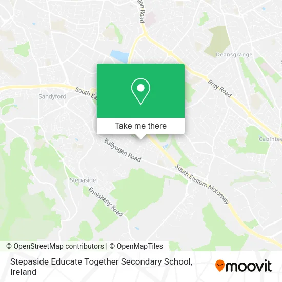 Stepaside Educate Together Secondary School map