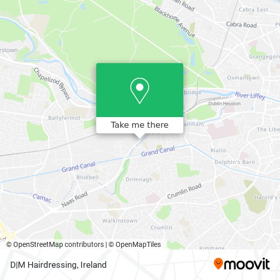 D|M Hairdressing map