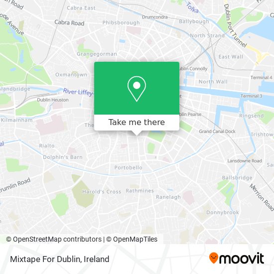 Mixtape For Dublin map