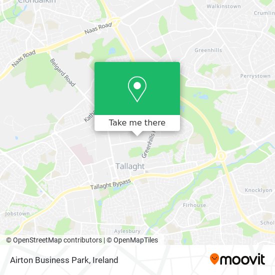 Airton Business Park map