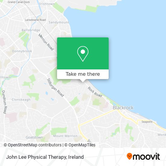 John Lee Physical Therapy map