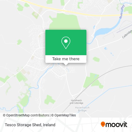 Tesco Storage Shed map
