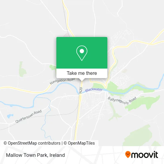 Map Of Mallow Town How To Get To Mallow Town Park By Bus Or Train?