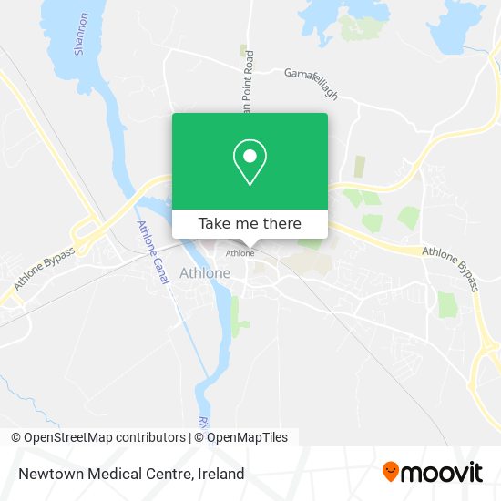 Newtown Medical Centre map