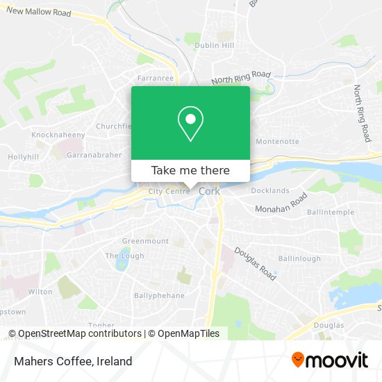 Mahers Coffee map