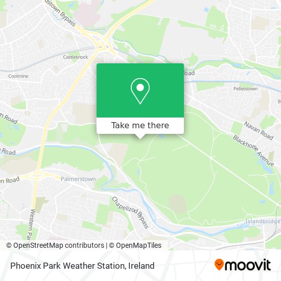 Phoenix Park Weather Station map